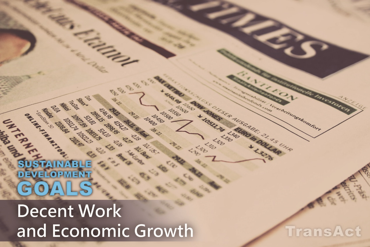 SDGs Goal 8. Decent Work and Economic Growth